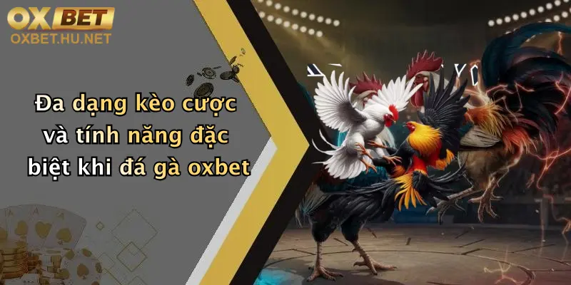 Đá Gà Oxbet: Thỏa Đam Mê Giải Trí, Nhận Thưởng Hấp Dẫn Cùng Nhà Cái Đỉnh Cao 3 Đa dạng kèo cược và tính năng đặc biệt khi đá gà oxbet